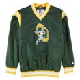 thumbnail image 1 of STARTER Mens Green Bay Packers Windbreaker Jacket, Green, Large, 1 of 2