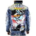thumbnail image 5 of Dexter's Laboratory Boy Genius Blue Denim Jean Jacket Eureka by Cartoon Network X-Large, 5 of 8