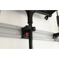 thumbnail image 4 of Hyper Tough Quick-Release Mop & Broom Holder, Wall Mount, Snap Rail System, Organizer Rail, New, 4 of 10