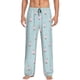 thumbnail image 1 of Fotbe Milk Tea Pantalones de Pijama para Hombre, Pantalones de Dormir, Pantalones de Casa con Cintura Ajustable y Bolsillos-Large, 1 of 6