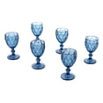 thumbnail image 3 of 6Pcs Vintage Wine Glasses Set 240ML Rounded Mouth Thickened Bottom Long Stem Wine Glasses for Party Wedding Anniversary, 3 of 5