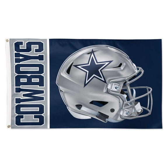 NFL Dallas Cowboys Helmet 3' x 5' Deluxe Flag