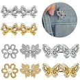 thumbnail image 6 of 8Pieces Jeans Button Tighteners Adjustable Pants Waist Tighteners Waistband Adjusters Waist Buckles for Jeans Trousers, 6 of 8