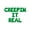 Green, variant on Letter Balloons - CREEPIN IT REAL 16" Inch Alphabet Letters Foil Mylar Balloon Halloween Party Banner (Purple)