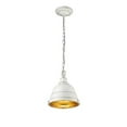 thumbnail image 2 of Golden Lighting Bartlett 1-light Pendant in French White, 2 of 8