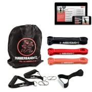 Rubberbanditz Resistance Band Kit in a Bag - Standard 5-100 lbs
