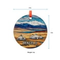 thumbnail image 5 of Mongolia Christmas Ornament, Ceramic/Acrylic - Mongolia Travel Souvenir, Tree Hanging Ornament, Holiday Keepsake 2025, Wanderlust Gift, Collectible 2025, 5 of 5