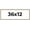 Liscio Argeto, variant on 36x12 Frame Silver Real Wood Picture Frame Width 1 inches | Interior Frame Depth 0.25 inches |