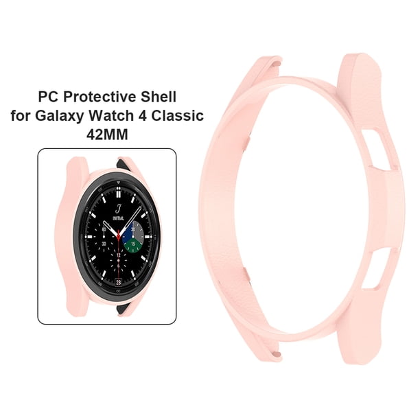 Funda protectora para reloj Samsung Galaxy Watch4 Bumper Shell (rosa)