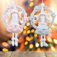 thumbnail image 5 of Christmas Angel Plush Doll Pendant Xmas Tree Hanging Ornaments Party Decoration, 5 of 5
