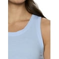 thumbnail image 5 of RBX Active Women's Ruched Side Textured Cotton-Blend Tank Top, 5 of 5