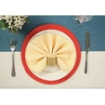 thumbnail image 3 of Red Placemats Set of 6 Table Mats for Dining Tables Woven Washable Non-Slip Round Braided Place Mats for Party Holliday, 3 of 6