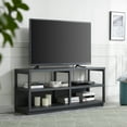 thumbnail image 2 of Evelyn&Zoe Thalia Rectangular TV Stand for TV's up to 60", Charcoal Gray, 2 of 6