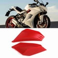 thumbnail image 1 of 1 Par De Aletas Universales De Motocicletas Kit De Ala Aerodinámica Abo Rojo, 1 of 7