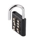 thumbnail image 1 of Candado de seguridad con combinación de botón de 10 dígitos, candado impermeable para exteriores, para gimnasio, armario, puerta, caja de herramientas, Maleta, 1 of 10
