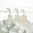 thumbnail image 6 of Pack of 10 Sturdy Baby Hangers Without Slip Toddler Clothes Organizers Home Accessory for Nursery Wardrobes, 6 of 6