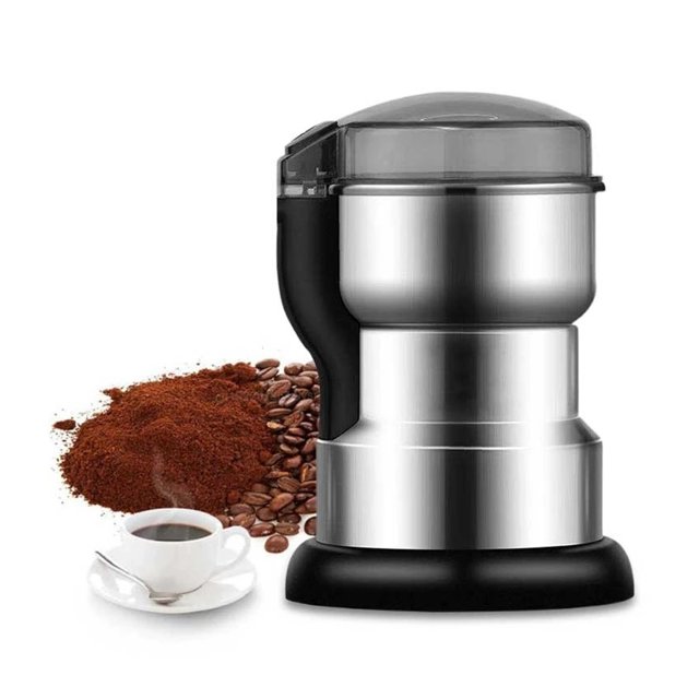Electric Multifunctional Grinder Coffee Kitchen Beans Cereal Nuts Spices Grains Grinder Machine ,Easy to Operate