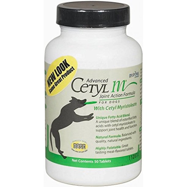 Cetyl M Joint Action Formula for Dogs, 50 Count