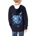thumbnail image 3 of DISNIMO Blue Axolotl Hoodie Kids Boys Hoodies Size 6-7 Zip Up Hoodie Sweatshirt Girls Hooded Sweatshirts for Kids Hooded Jackets Boys Hoodie Jacket Boys Clothes for School Hoodie Girls Children, 3 of 7