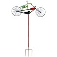thumbnail image 2 of Adornos de molino de viento, atrapavientos, decoraciones de arte del hierro, decoración de jardín, escultura de regalo, bicicleta Vintage Macarena Hilanderos de viento, 2 of 8