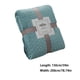 thumbnail image 3 of Blanket Flannel Blanket Person Blanket Embroidered Knee Blanket Office Fleece Blanket Small Blanket 100x150cm, 3 of 6