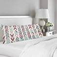 thumbnail image 2 of ABPHOTO Abstract Modern Seamless Chevron Body Pillow Covers Case Protector 20x60 inch, 2 of 2