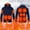 Blue#B, variant on Mens Jackets Outdoor Warm Clothing Heated For Riding Skiing Fishing Charging Via Heated Coat