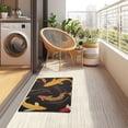 thumbnail image 4 of Yayeee Doormat for Indoor Entrance 32" x 20" Non Slippery Floor Rug, Black Fish Pattern, 4 of 8