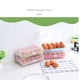 thumbnail image 3 of Caja de almacenamiento de huevos Wosthever organizadora Soporte para huevos Azul, 3 of 6
