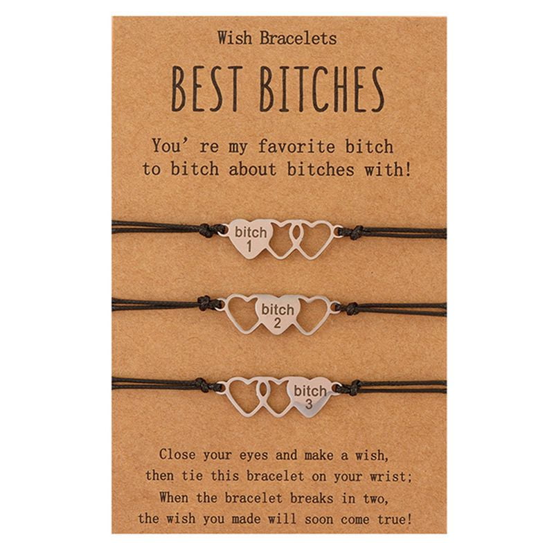 gift sister gift for her ladies star Woven cord gold FREE Delivery metal handmade drawstring nylon bracelet charm friendship