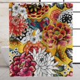 thumbnail image 3 of Boho Shower Curtain, Retro Indian Bohemian Mandala Floral Bright Color Bathroom Curtain Vintage Home Decor Waterproof Fabric Machine Washable with 12 Hooks, 3 of 6