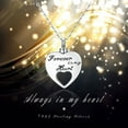 thumbnail image 4 of Coachuhhar Heart Urn Necklaces for Ashes 925 Sterling Silver Heart Cremation Jewelry for Ashes Forever in My Heart Keepsake Pendant Necklace Memorial Jewelry Gifts for Women, 4 of 8