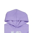 thumbnail image 2 of Wonder Nation Girls Fleece Hoodie, Sizes 4-18 & Plus, 2 of 3
