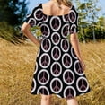 thumbnail image 4 of u2 We refuse to hate Sleeveless Dress evening dress sexy dress for women chic and elegant evening Women dresses summer, 4 of 6