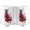 thumbnail image 6 of Personalized Ceramic Mug with Initial L – Custom Monogram Coffee Cup for Women, 11oz 15oz, Great for Everyday Moments or Family Celebration Gifts, 6 of 6