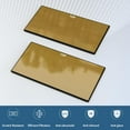 thumbnail image 4 of TRQWH 5pcs Welding Hardened Glass Gold Lens Shade 10 Darkening Filter Plates 2" x 4.25" HD Glass Welding Helmet Lens, 4 of 7