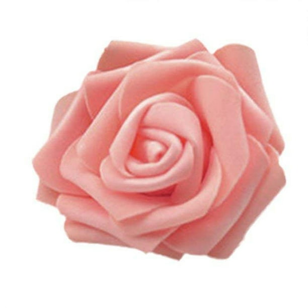 Paquete de 50 flores biónicas artificiales Matsuzay rosas de simulación espuma PE decoraciones Naranja JJ18310-09