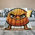 thumbnail image 2 of COMIO Rage Rugby Throw Blanket for Couch Bed Sofa Soft and Comfortable Blankets Lightweight Flannel Throw Blanket, 2 of 6