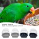 thumbnail image 3 of Comedero compacto de gran capacidad ANGGREK a prueba de derrames 4 piezas para palomas canarios pájaros pequeños, 3 of 8
