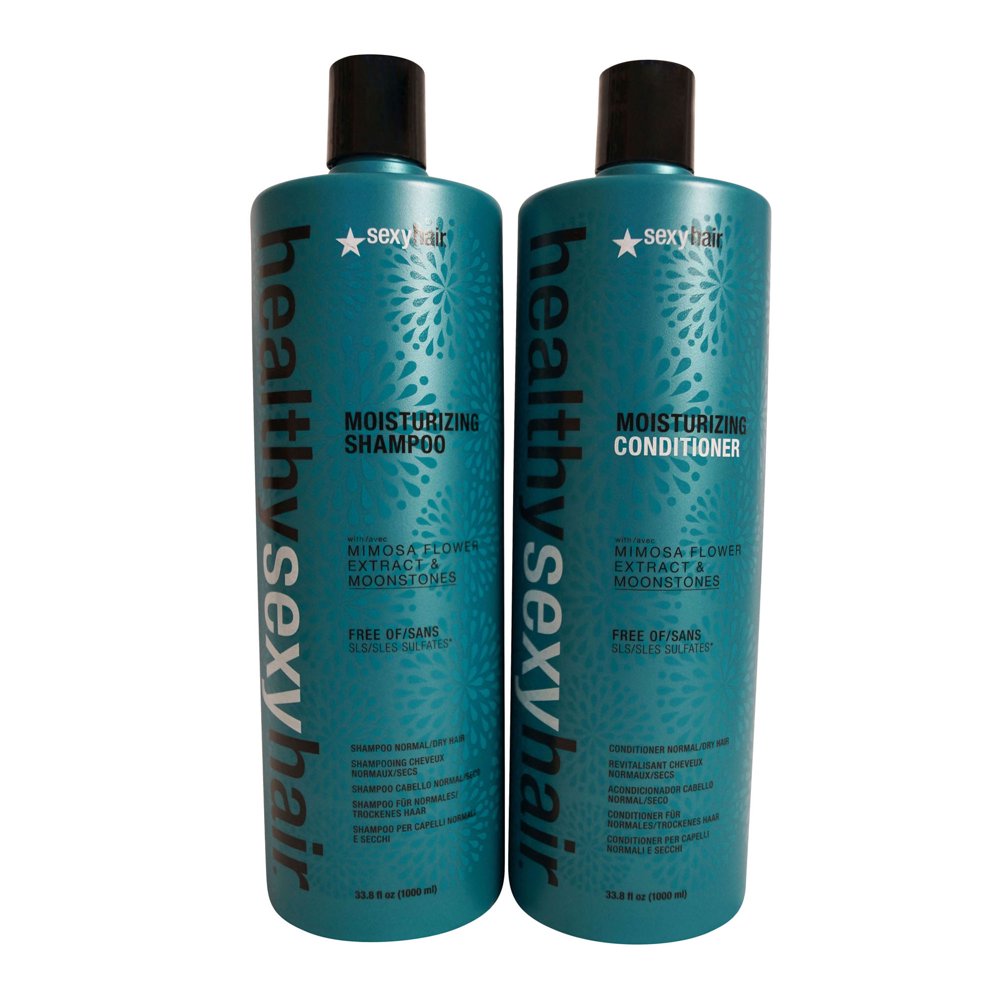 Healthy Sexy Hair Moisturizing Shampoo & Conditioner Set 33.8 OZ each
