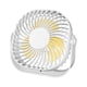thumbnail image 2 of Ventilador De Escritorio USB, Ventilador Personal De Mesa, 2 Velocidades, Funcionamiento Silencioso, Mini Ventilador Portátil, Cabezal Giratorio Flexible, Alimentación USB Para Oficina, 2 of 8