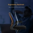 thumbnail image 3 of FDW Ergonomic Office Chair, Lumbar Support, Mesh Computer Chair Swivel Rolling for Adult, Black, 3 of 7