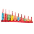 thumbnail image 4 of Rushawy Add Subtract Abacus Educational Bead Counter for Preschool Toddlers Children, 4 of 9