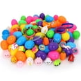 thumbnail image 4 of JOYIN 200 Pcs Prefilled Easter Eggs with Novelty Toys and Stickers, 2 3/8" for Filling Treats, Easter Theme Party Favor, Easter Eggs Hunt, Basket Stuffers Fillers, Classroom Prize, 4 of 7