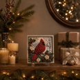 thumbnail image 6 of 3D Christmas Fabric Poke Art Kit with frame,Handmade Fabric Poke Art Kit for Adults & Beginner, Vintage Holiday Handmade Decoration, Easy Relaxing DIY Craft, 6 of 7