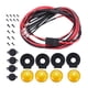 thumbnail image 2 of Piezas de luz de techo de jau antivuelco de mejoras Truck DIY Accs Techo amarillo cro Sunnimix luz de techo de los camiones rc, 2 of 8