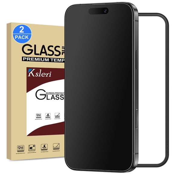 Protector de Pantalla Mate Ksleri 2 Paquetes para iPhone 16 Pro Max 6.9"