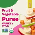 thumbnail image 3 of Parent's Choice Stage 1 Baby Food Fruit and Vegetable Puree Variety Pack, 4 oz Jars, 9 Count, 3 of 13