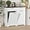 White No Function, variant on Double Tilt Out Trash Can Cabinet, 2 x 10 Gallon Hidden Laundry Hamper Cabinet with Storage Drawers, Garbage Can Holder for Kitchen, Bathroom, White