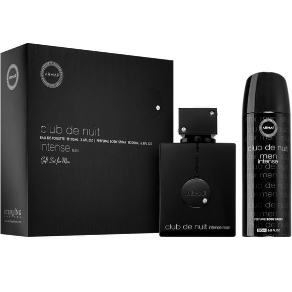 Set 2 Piezas Club de Nuit Intense Man Armaf EDT 105mL Hombre Amaderada Especiada